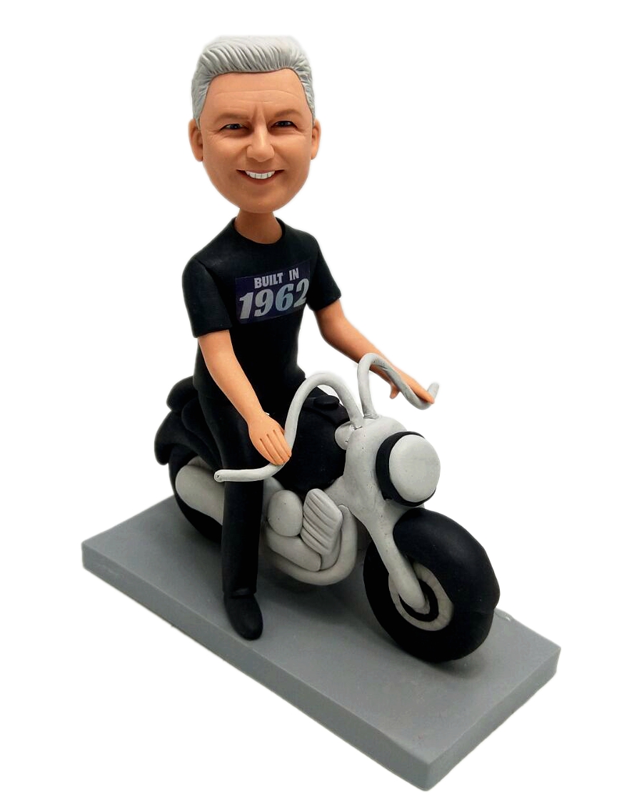 Custom Cake Toppers Motorcycle figurines cake toppers